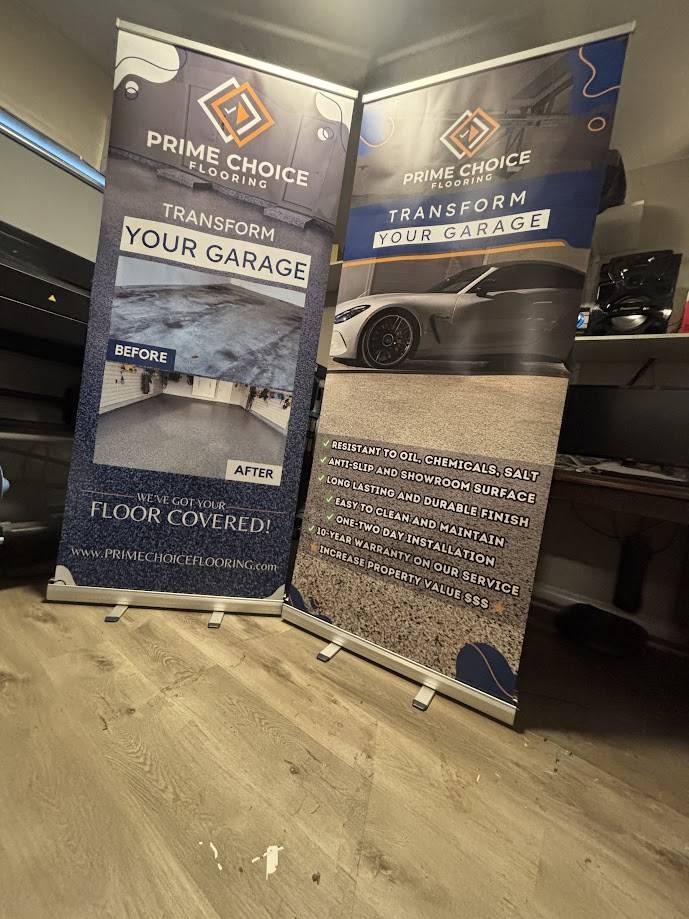 Custom Retractable Banner in Vancouver