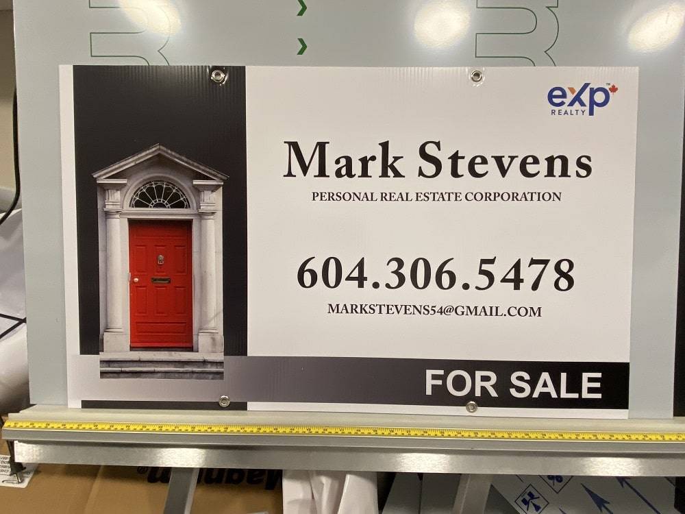 Real Estate Signs Vancouver