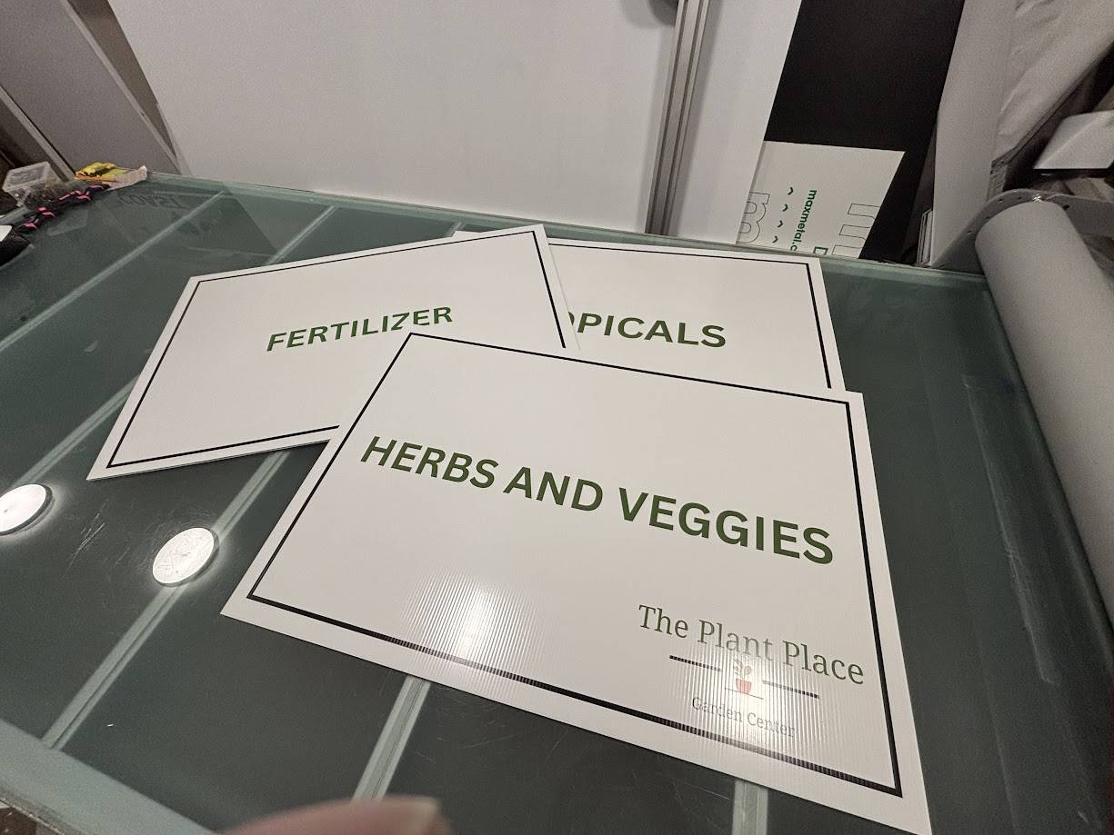 Cheap Coroplast Signs Made to Order from the Manufacturer
