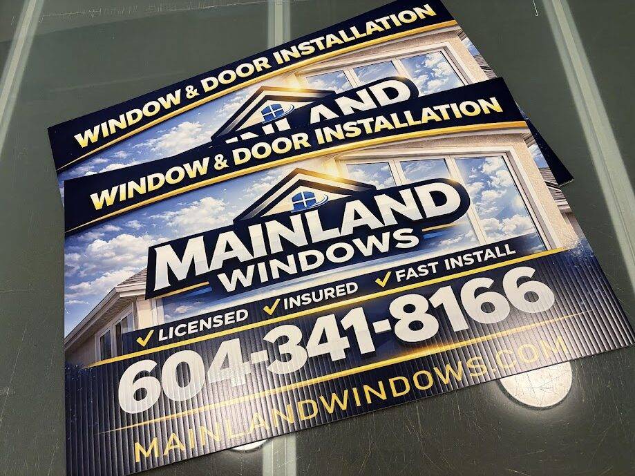 Custom Coroplast Signs from the Manufacturer