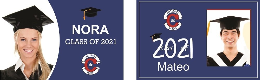 Graduation Signs Centennial School