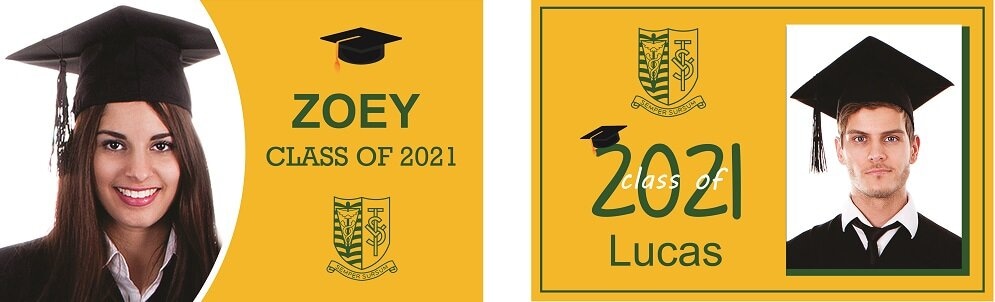 Graduation Signs Vancouver Technical School