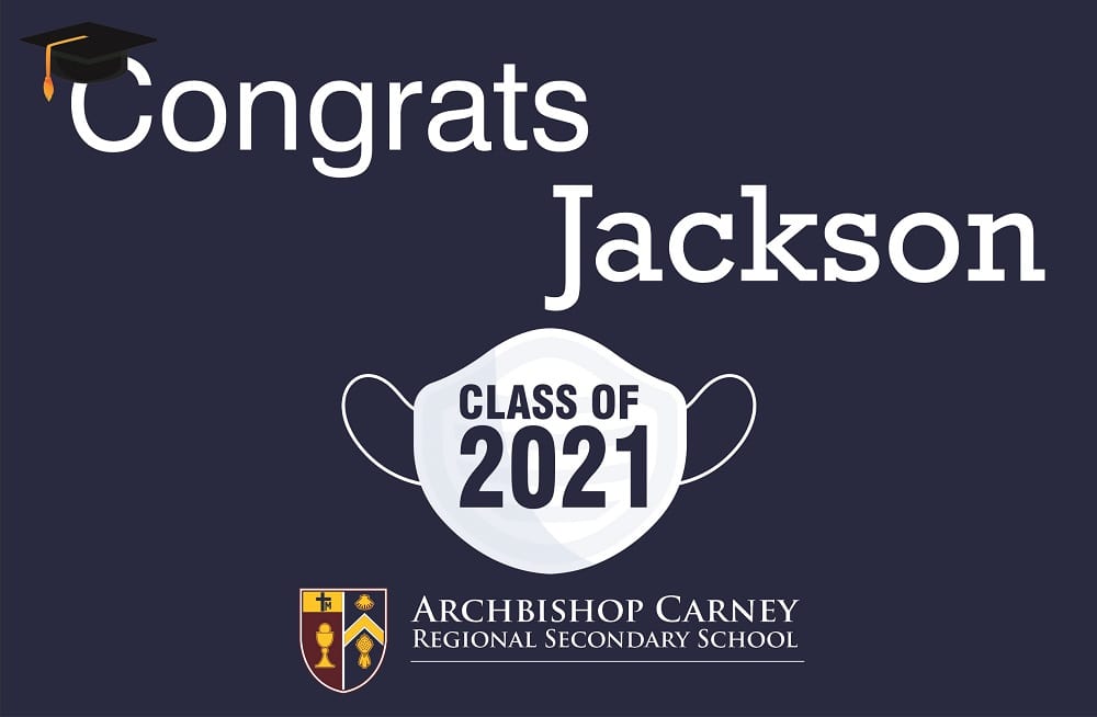 Graduation Signs Archbishop School