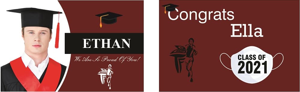 Graduation Signs Terry Fox School