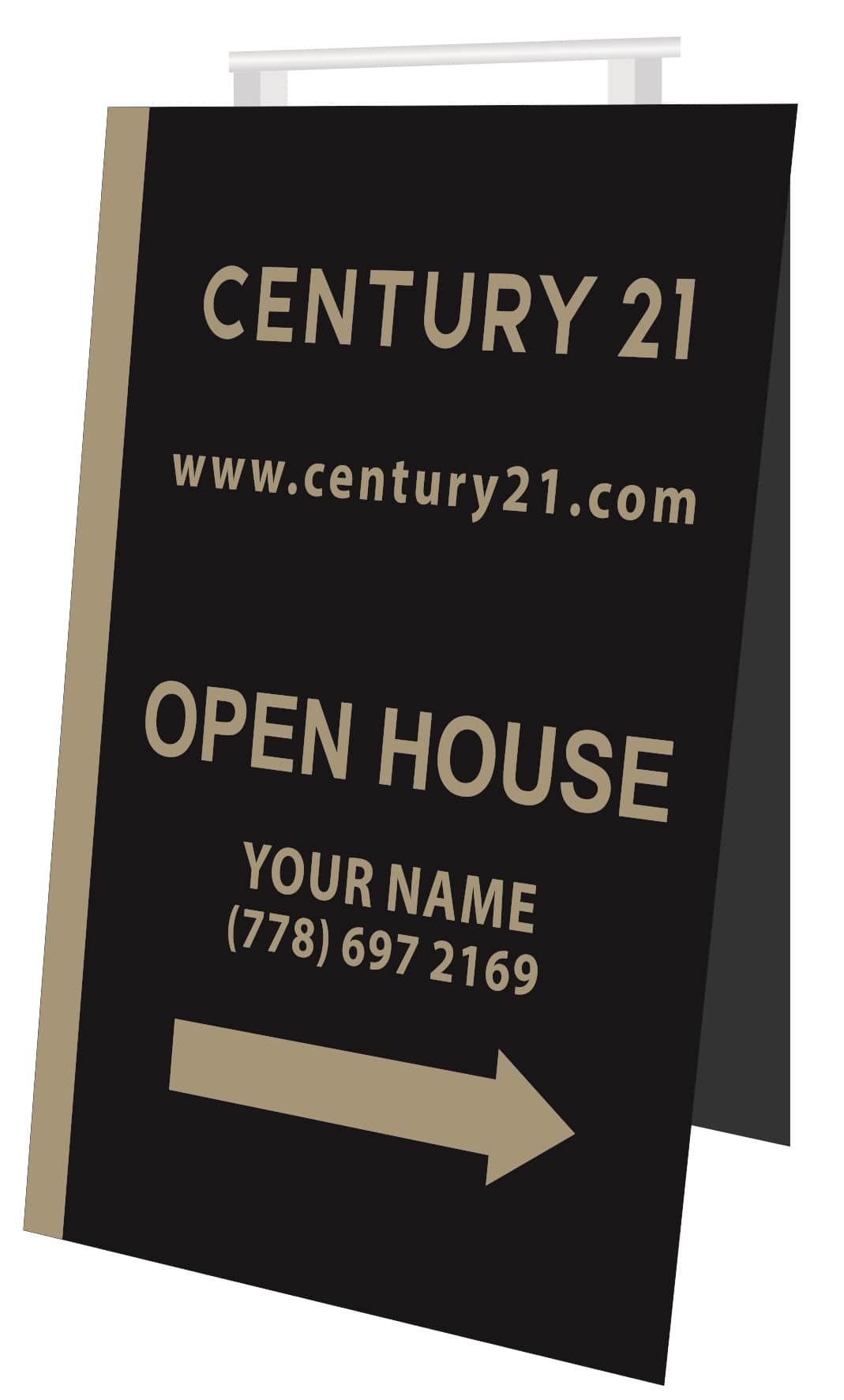 Century 21 open house signs