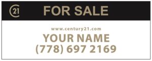 for sale sign Century 21