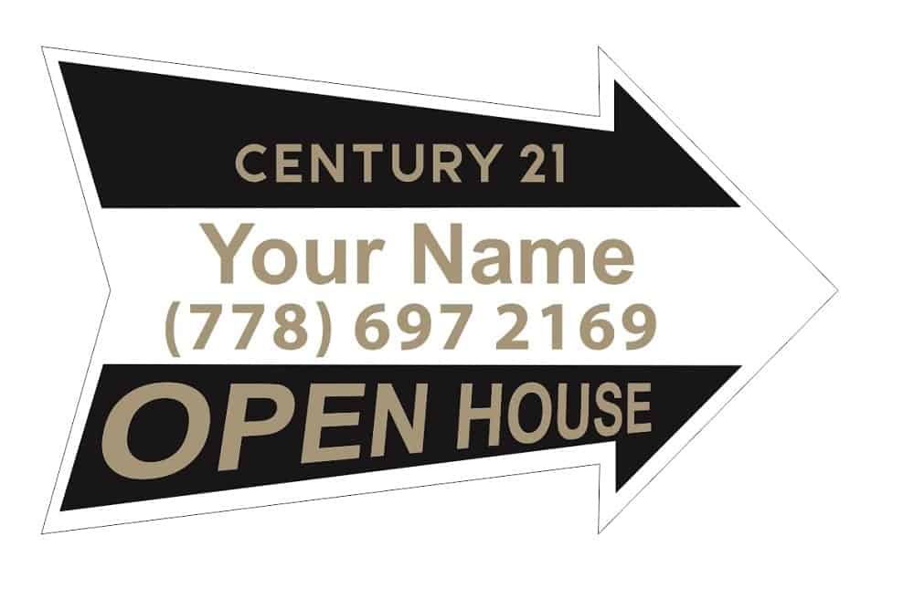 Century 21 directional signs