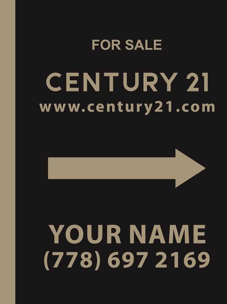 Century 21 for sale sign