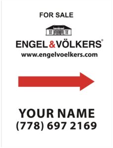 Engel and Volkers For Sale Signs