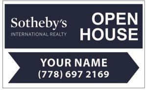 Sotheby's realty Classic Arrows signs