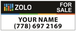 Zolo Condo Boards signs