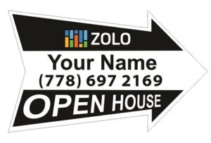 Zolo Cut Out Arrows signs