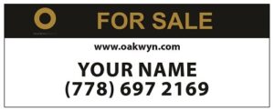 condo for sale sign oakwyn