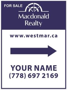macdonald realty for sale sign