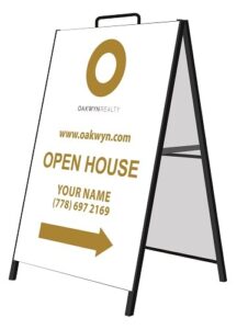 oakwyn open house signs