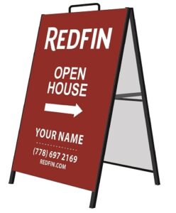 redfin open house signs