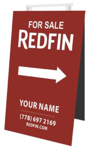 redfin real estate signs