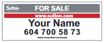 Sutton Condo boards signs