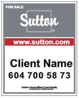 Sutton For Sale Signs