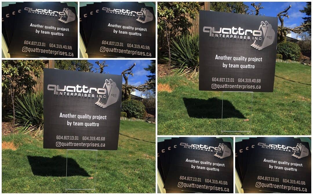 Lawn signs (Vancouver)