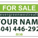 Evergreen West condo for sale signs