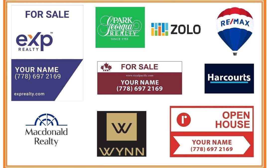 Realtor Signs Vancouver