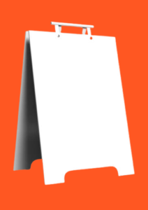 PVC Sandwich Board