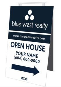 Blue West Realty APC Signs