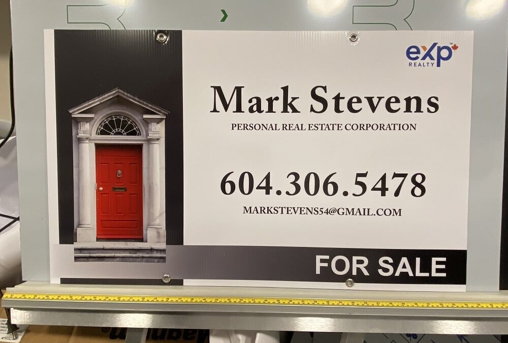 Real Estate Signs Vancouver