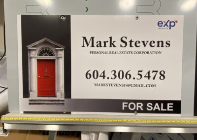 Real Estate Signs Vancouver