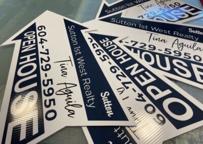 Realtor Signs Vancouver