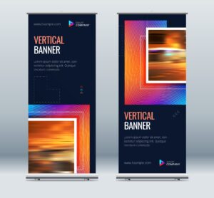 retractable banner stand