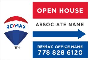 Remax signs in Vancouver - Coquitlam