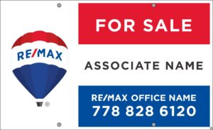 Remax Large For Sale Signs 36x22