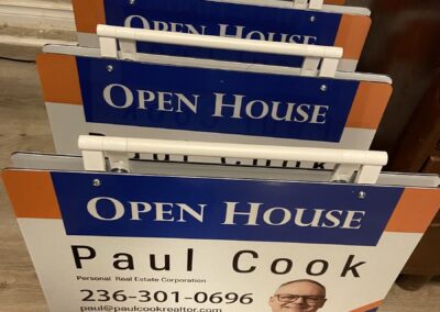 24x36 real estate sign frame