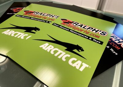 8mm coroplast signs Vancouver