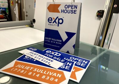 Custom Real estate signs Vancouver