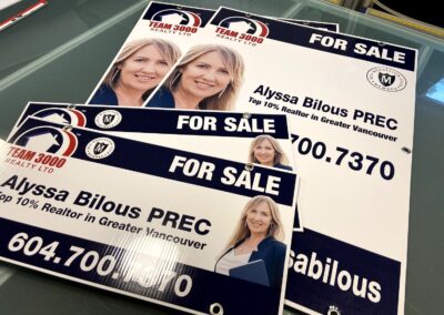 Real Estate Sign Vancouver