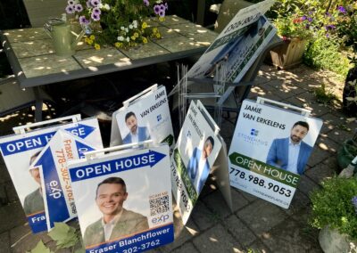 Real Estate signs Vancouver