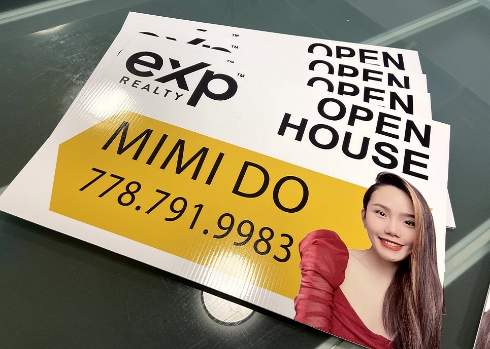 Signs real estate Coquitlam