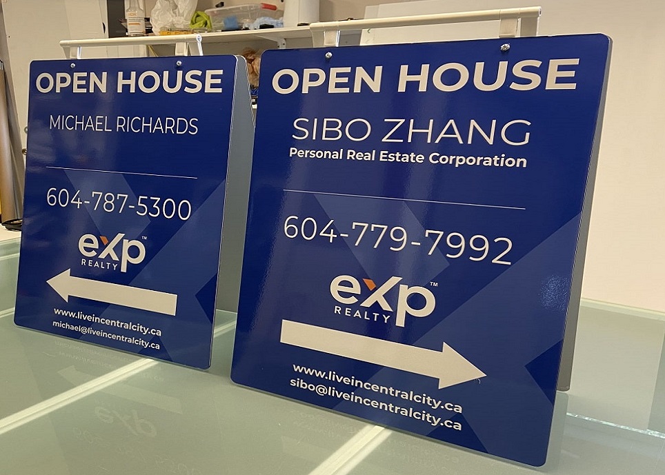 Coroplast Sign Vancouver