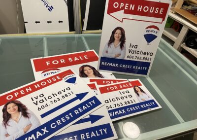 cheap real estate signs