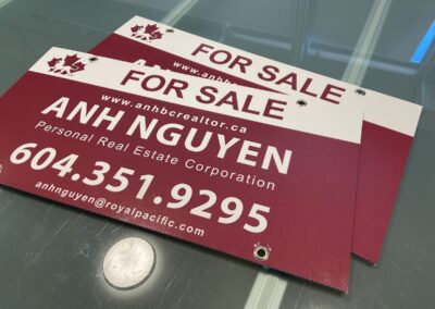 coroplast real estate signs