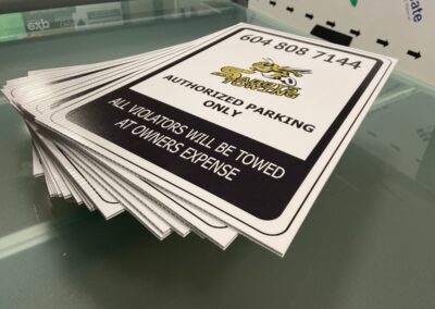 coroplast sign sizes