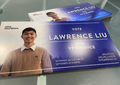 coroplast signs printing Vancouver