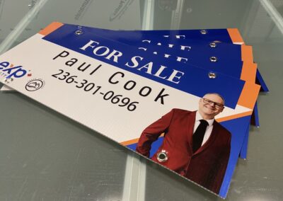 custom real estate for sale signs