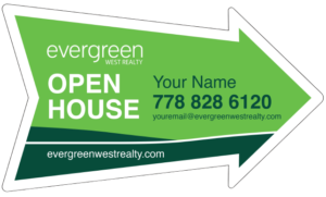 evergreen cut out arrows directional signs 14x24-1