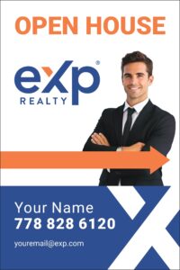 exp apc a-frame open house signs 24x36