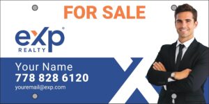 exp condo for sale signs 12x24