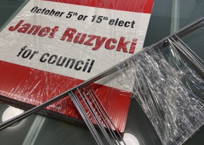 lawn signs Vancouver